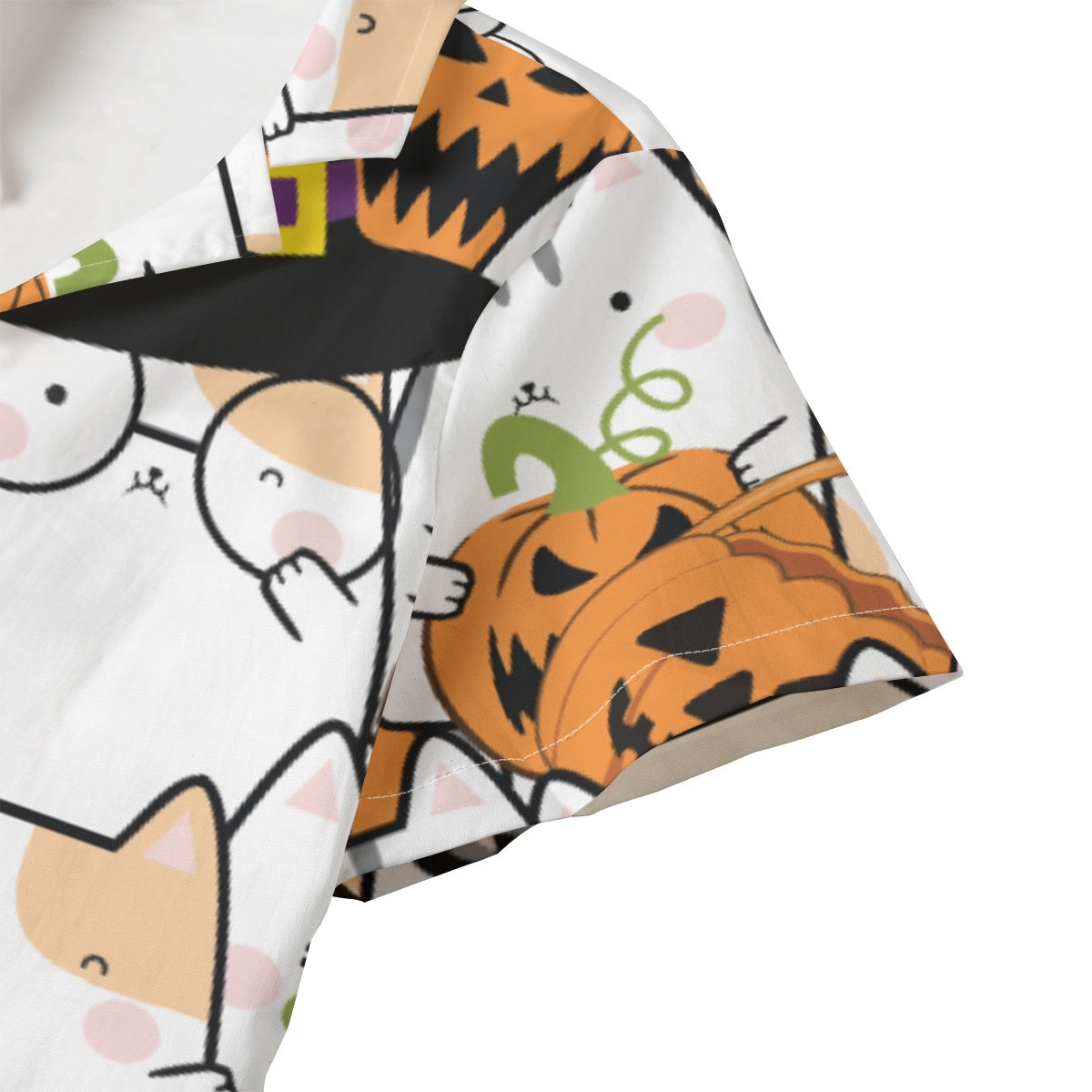 Trick or Treat Cats Kid's Hawaiian Shirt