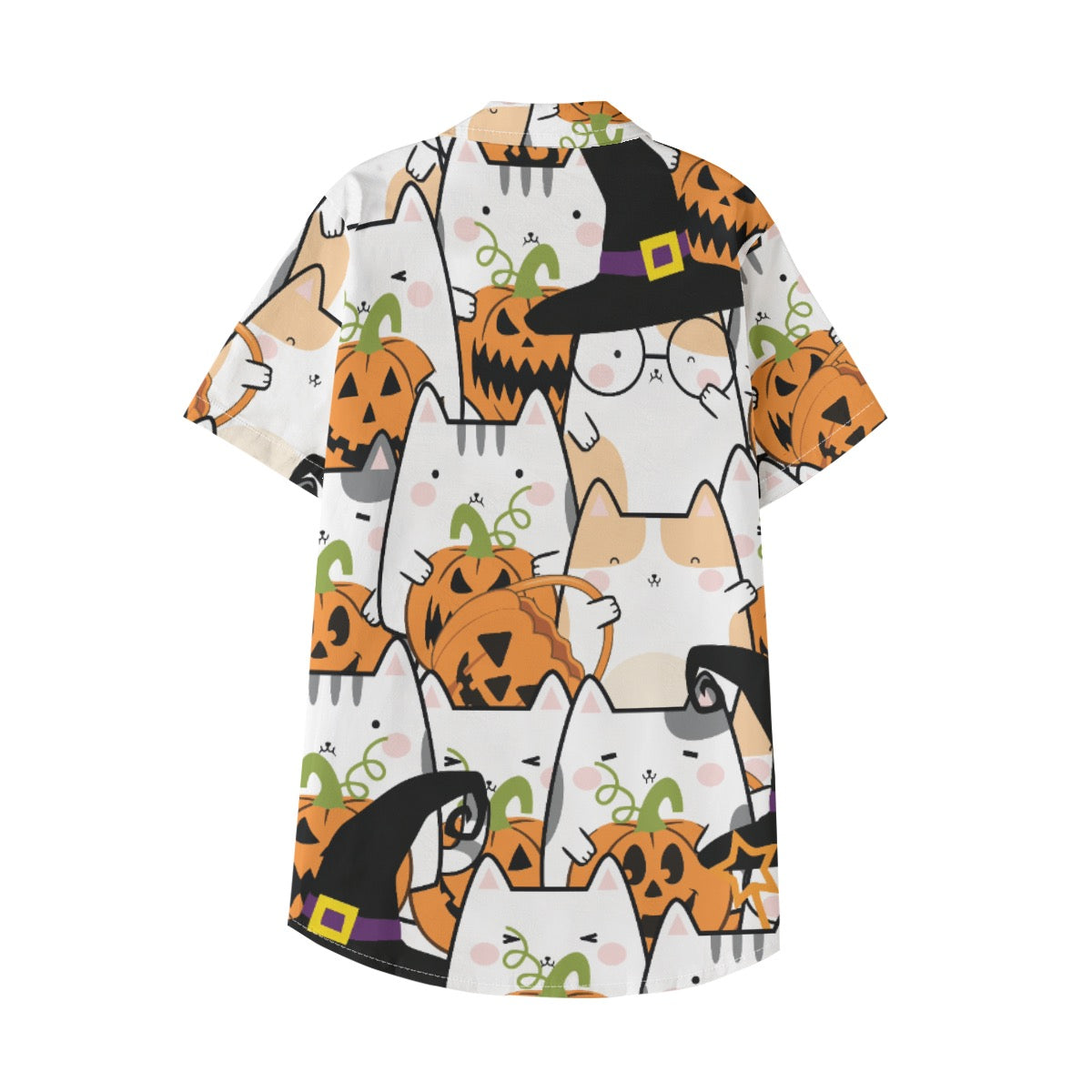 Trick or Treat Cats Kid's Hawaiian Shirt