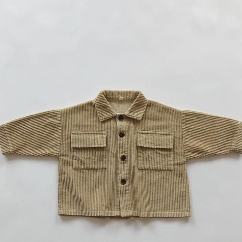 Long Sleeve Button Up Baby Jacket