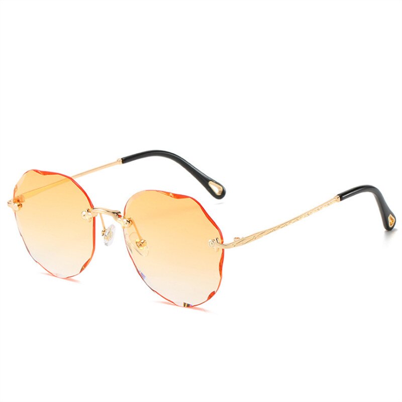 Rimless Circle Sunglasses