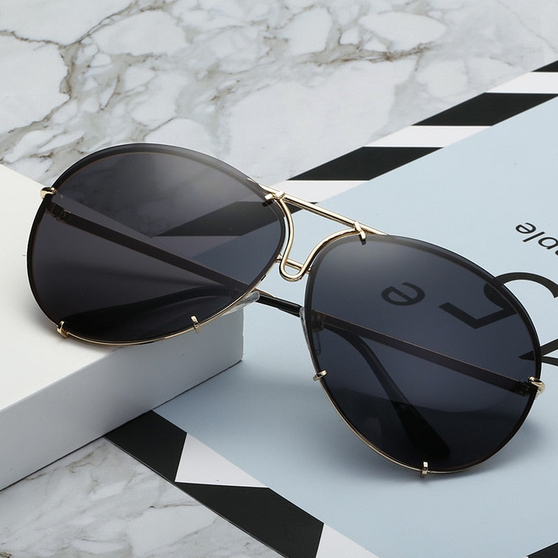 Oversized Pilot Sunglasses