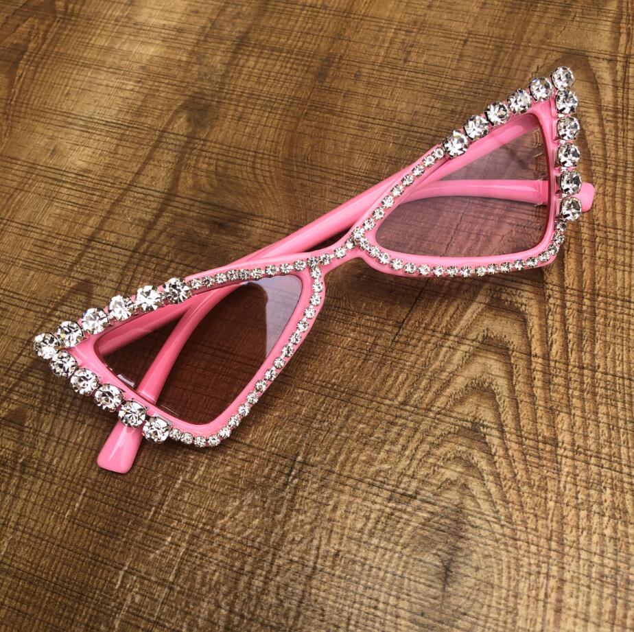 Baby Rhinestone Cat Eye Sunglasses