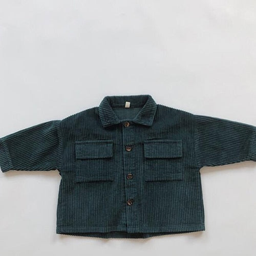 Long Sleeve Button Up Baby Jacket