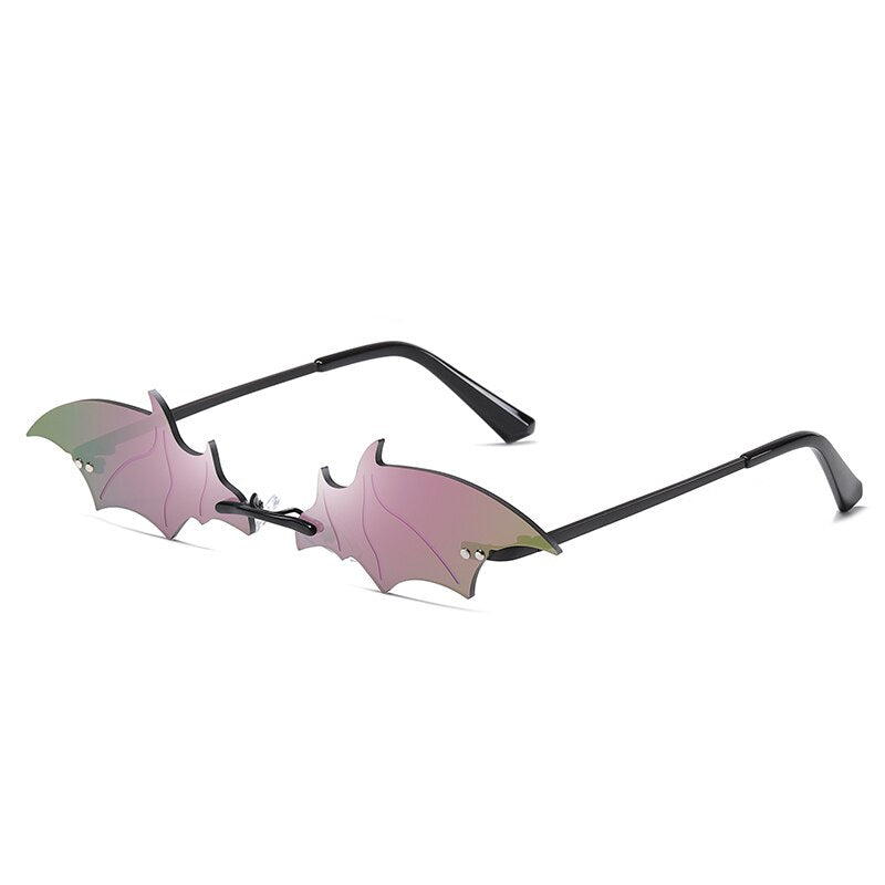 Rimless Bat Sunglasses