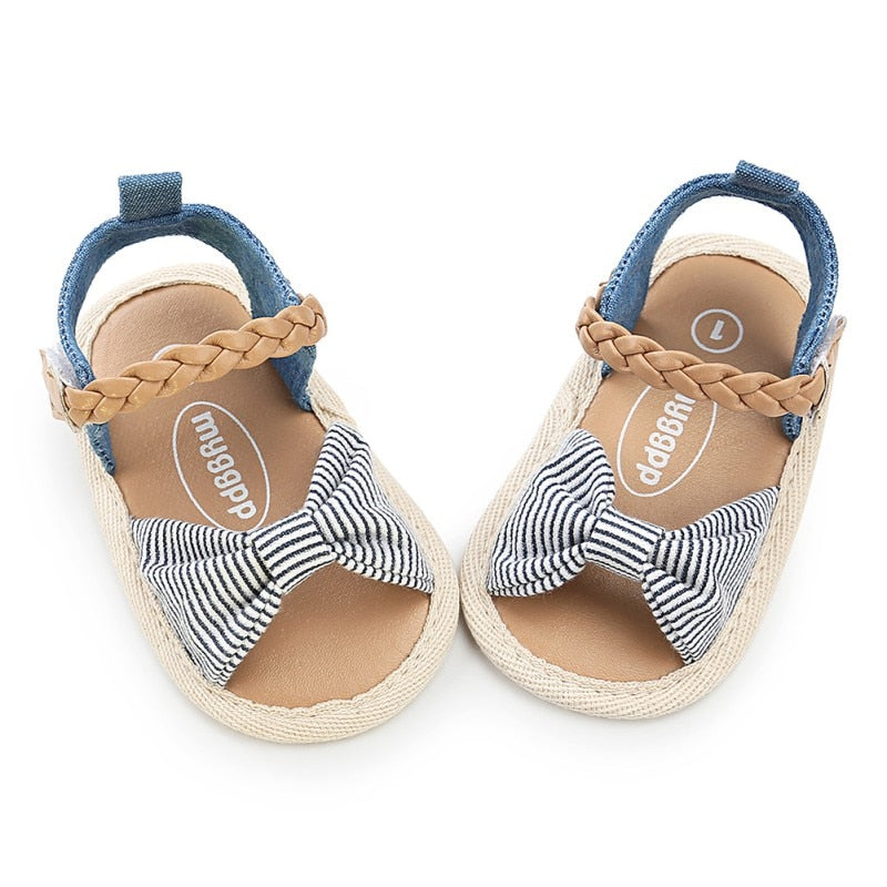 Baby Bowtie Non-slip Sandals