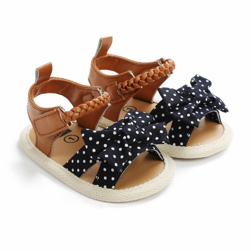 Non-Slip Bowtie Toddler Shoes