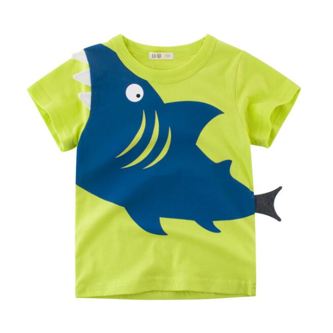 Short Sleeves Cotton Kids T-Shirts