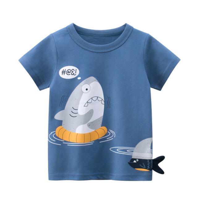 Short Sleeves Cotton Kids T-Shirts