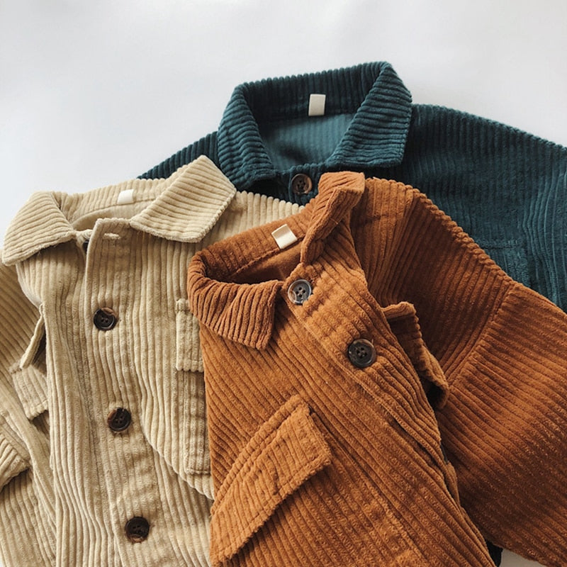 Long Sleeve Button Up Baby Jacket