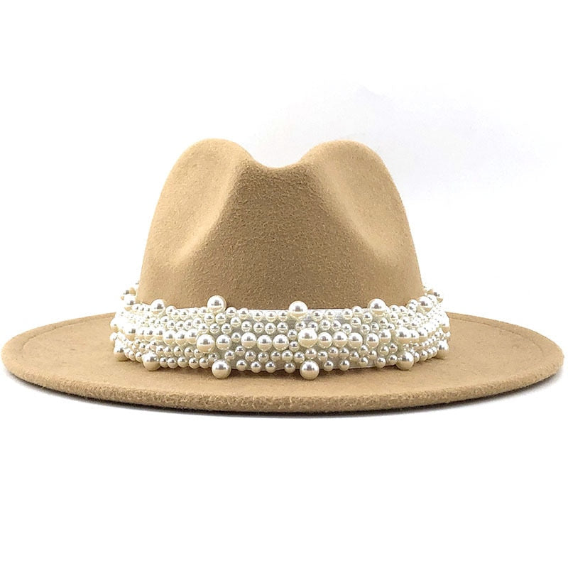 Pearl Felt Fedora