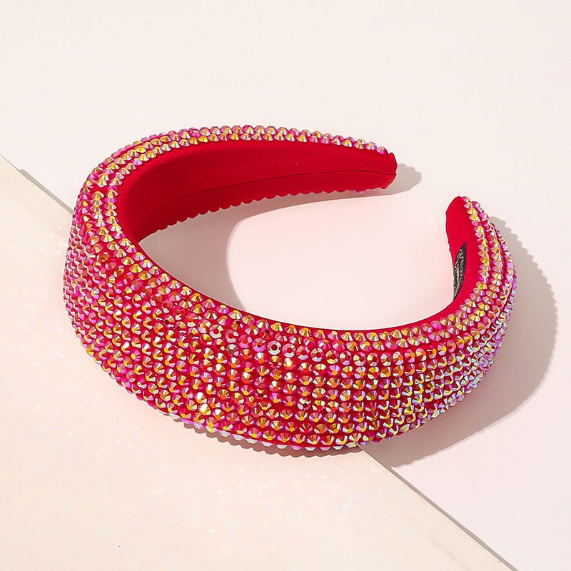 Wide Crystal Headband