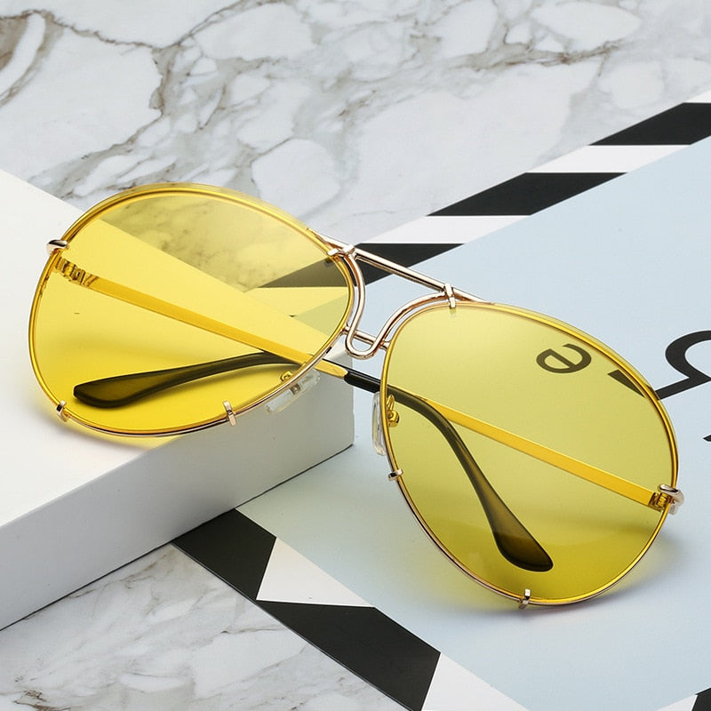 Oversized Pilot Sunglasses