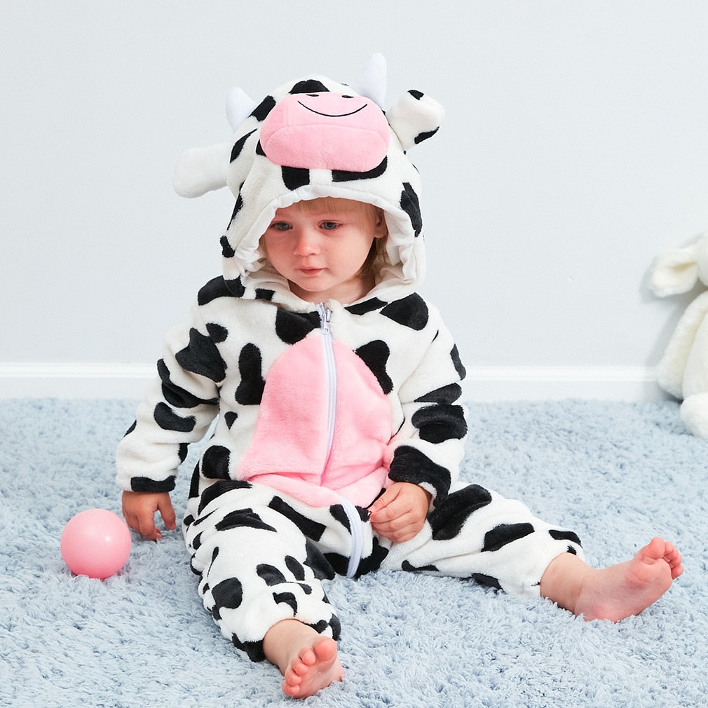 Baby Cartoon Animal Costume Jumpsuit