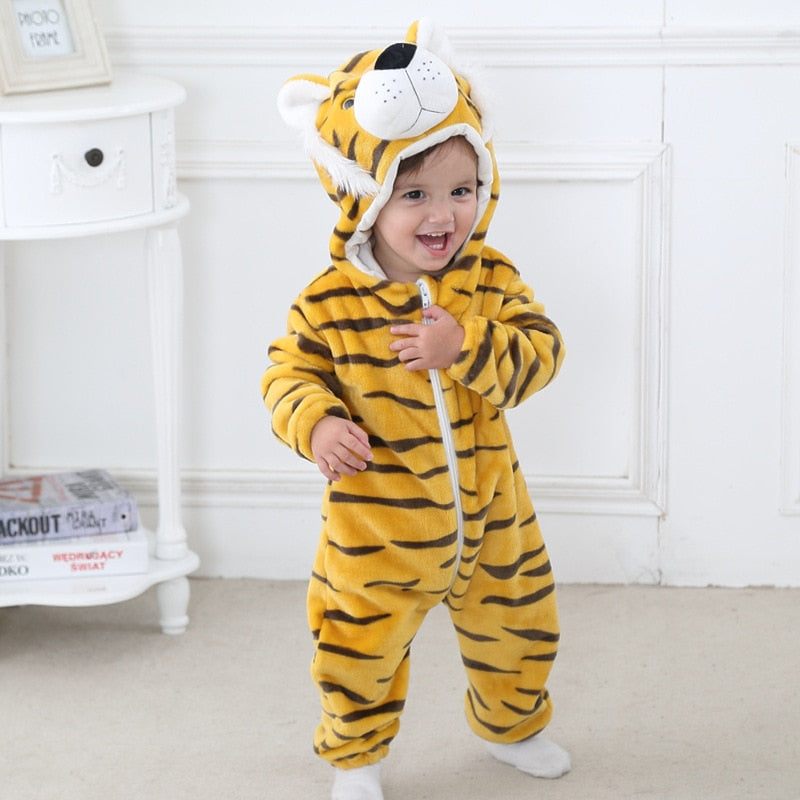 Baby Cartoon Animal Costume Jumpsuit