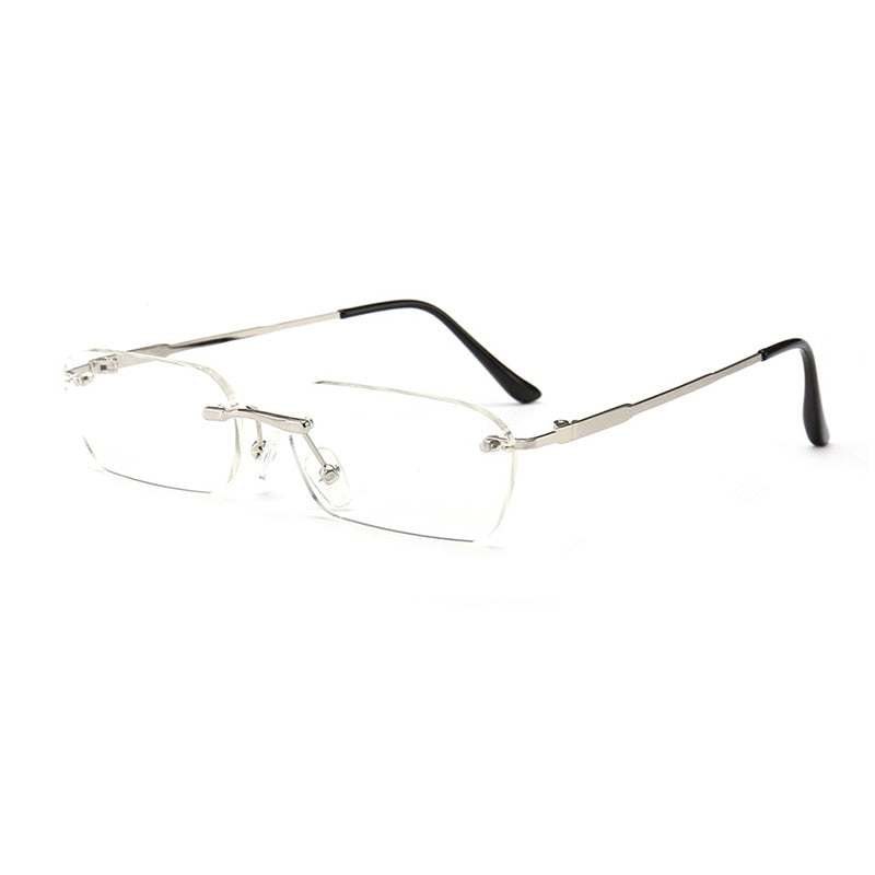 Rimless Rectangle Sunglasses