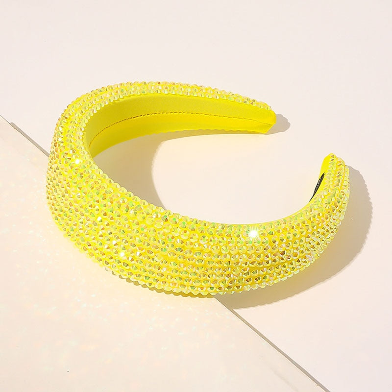 Wide Crystal Headband