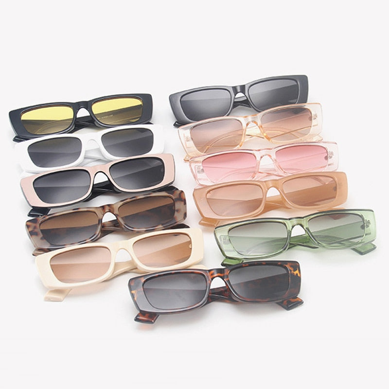 Small Jelly Rectangle Sunglasses