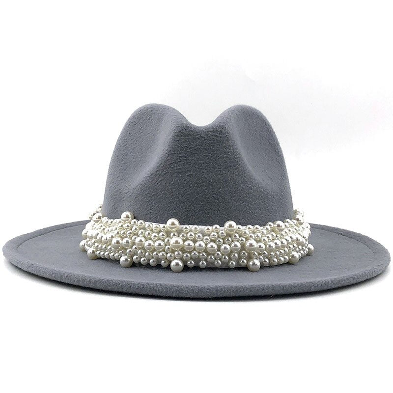 Pearl Felt Fedora