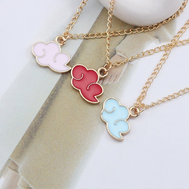 Polished Cloud Pendant Necklace