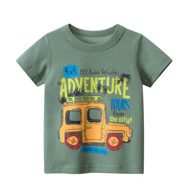 Short Sleeves Cotton Kids T-Shirts