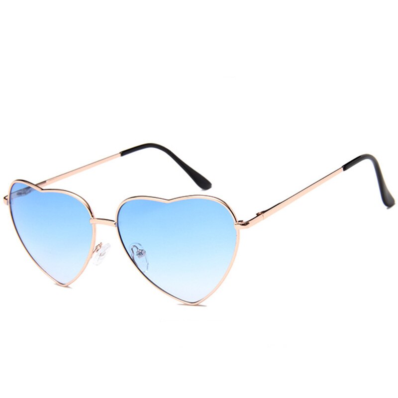 Gradient Heart Frame Sunglasses