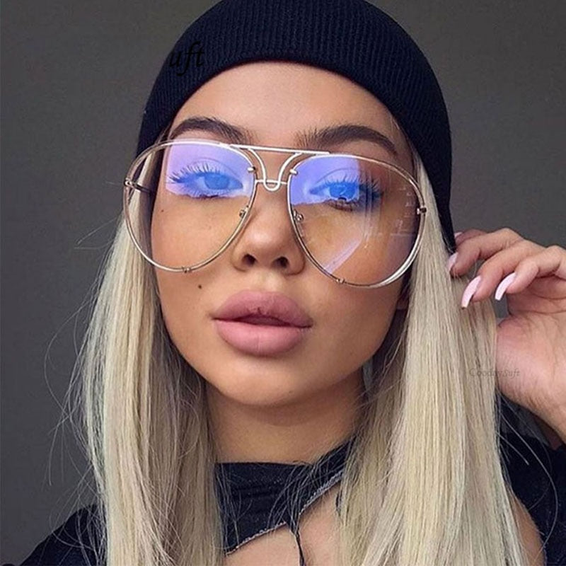 Oversized Pilot Sunglasses