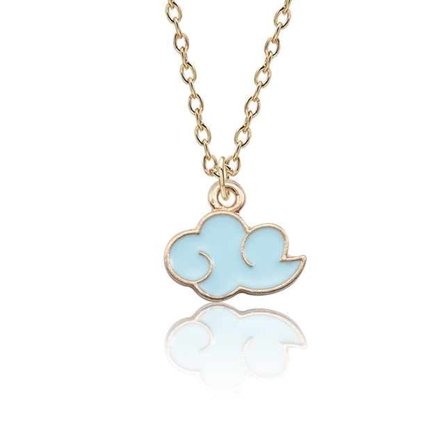 Polished Cloud Pendant Necklace