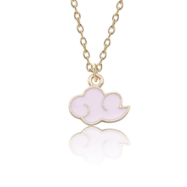 Polished Cloud Pendant Necklace