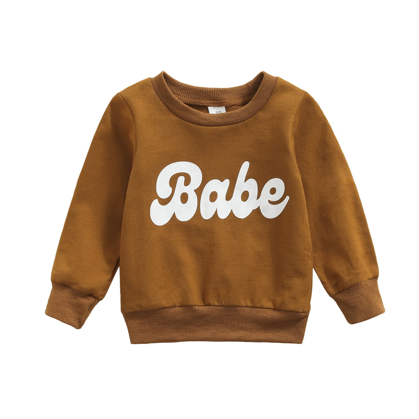 Round Neck Long Sleeve Children Sweatshirt