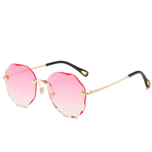 Rimless Circle Sunglasses