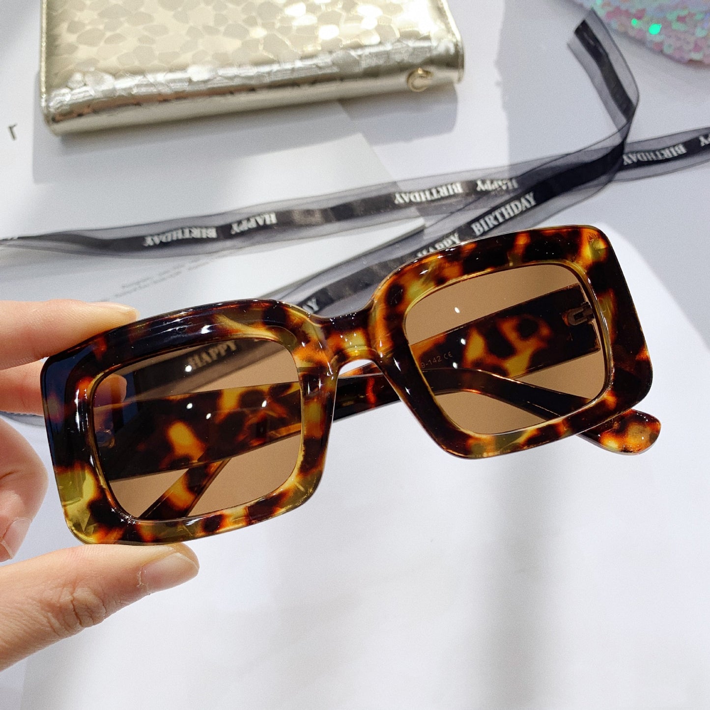 Vintage Oversized Square Sunglasses