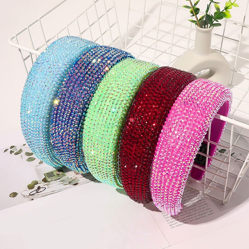 Wide Crystal Headband