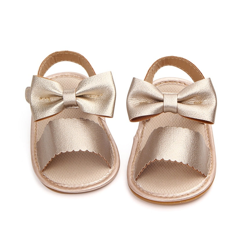 Baby Bowtie Non-slip Sandals