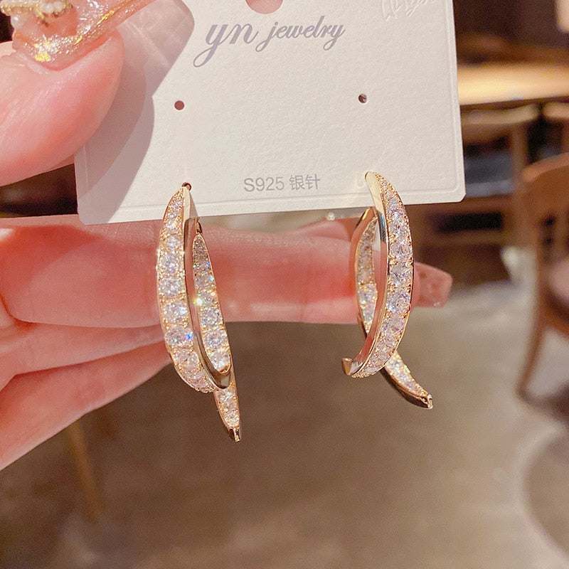 14K Gold Dangle Earrings