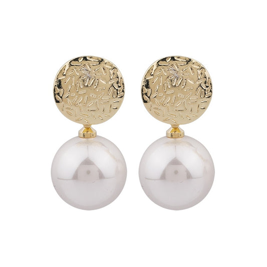 Champagne Pearl Earrings