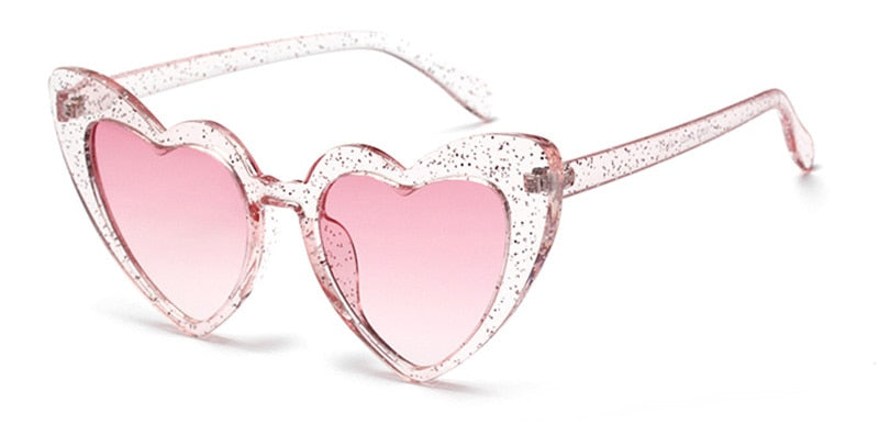 Heart Shape Cat Eye Sunglasses