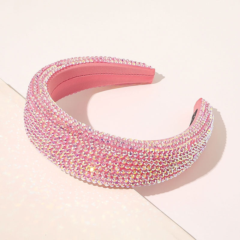 Wide Crystal Headband