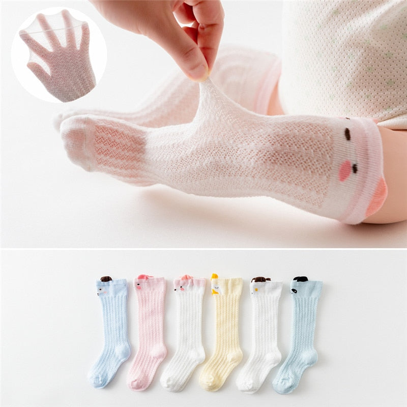 Infant Knee High Cartoon Socks