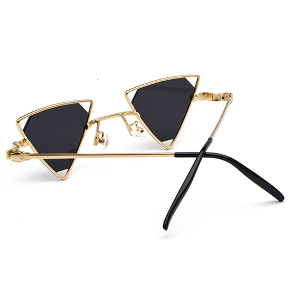 Triangle Metal Frame Sunglasses