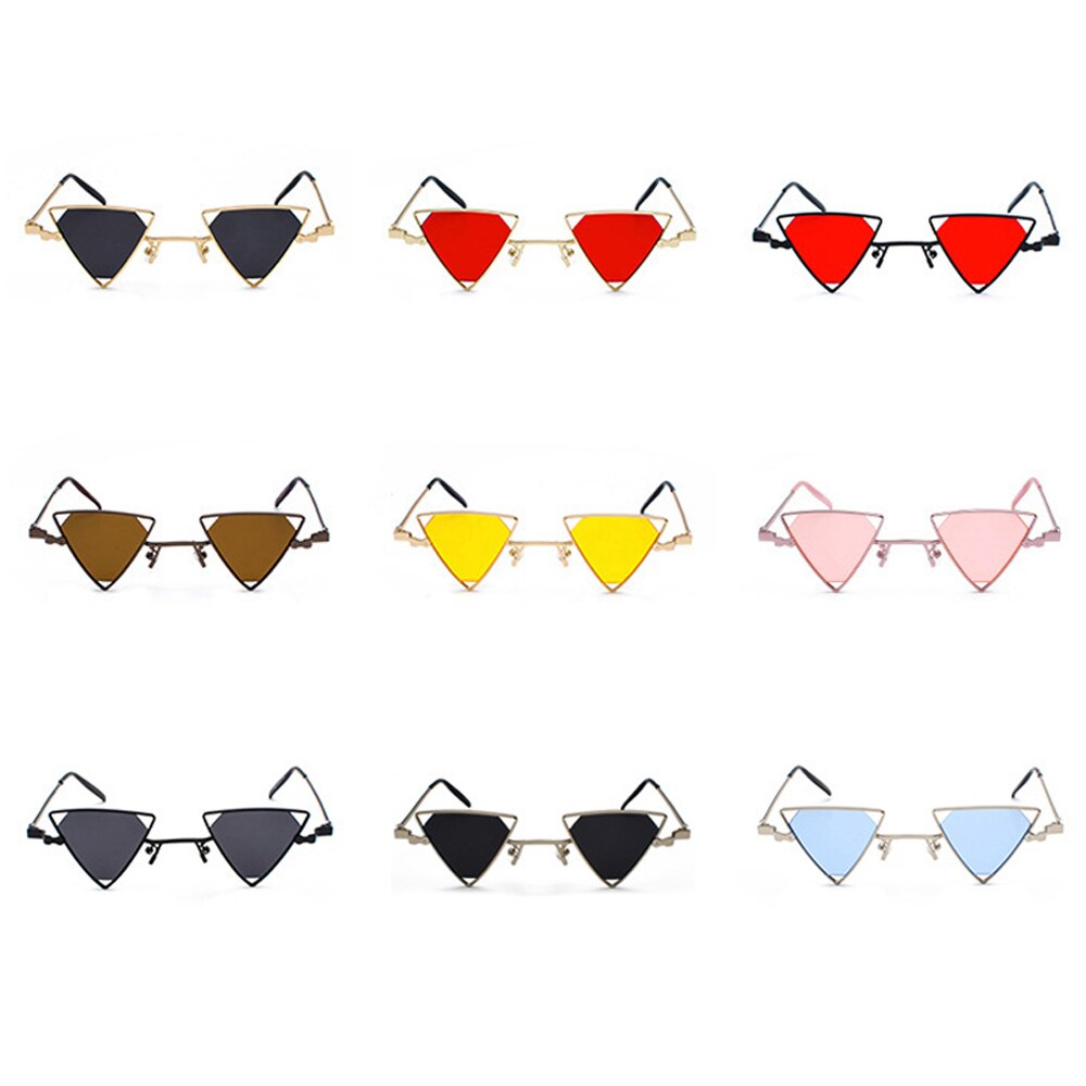 Triangle Metal Frame Sunglasses