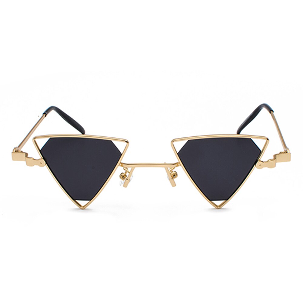 Triangle Metal Frame Sunglasses