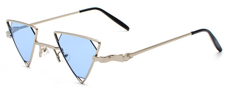 Triangle Metal Frame Sunglasses