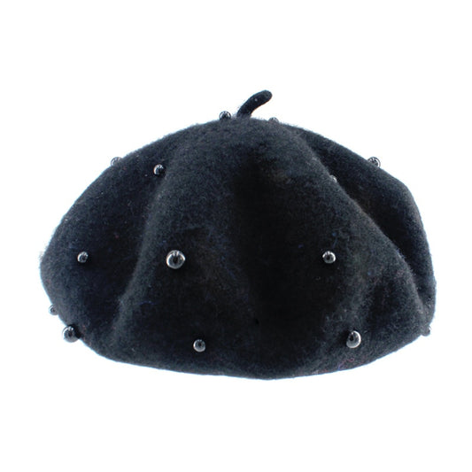 Kids Pearl Wool Beanie