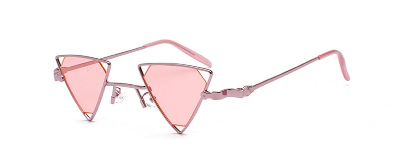 Triangle Metal Frame Sunglasses