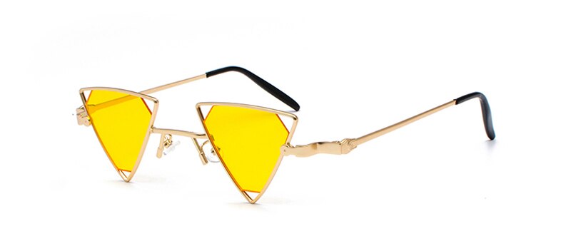 Triangle Metal Frame Sunglasses