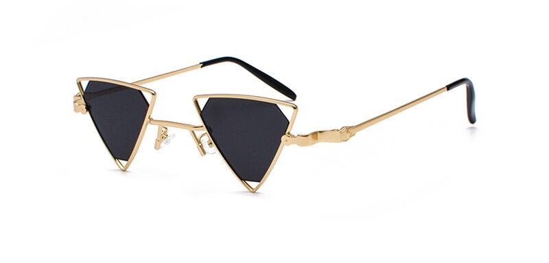 Triangle Metal Frame Sunglasses