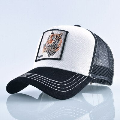 Embroidered Tiger Baseball Cap