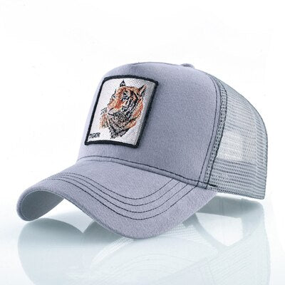 Embroidered Tiger Baseball Cap