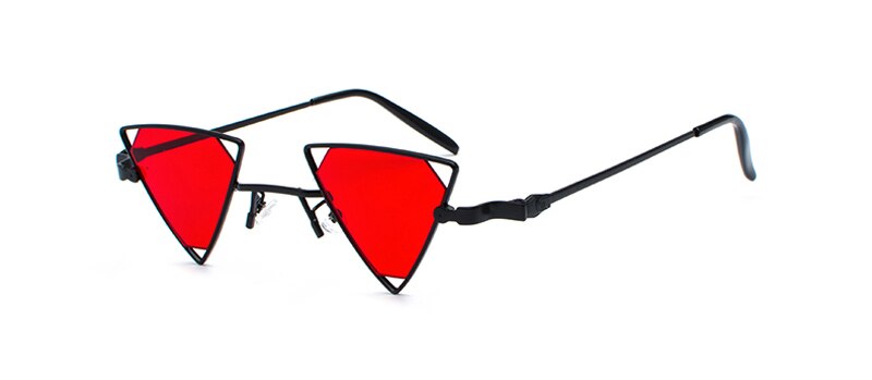 Triangle Metal Frame Sunglasses