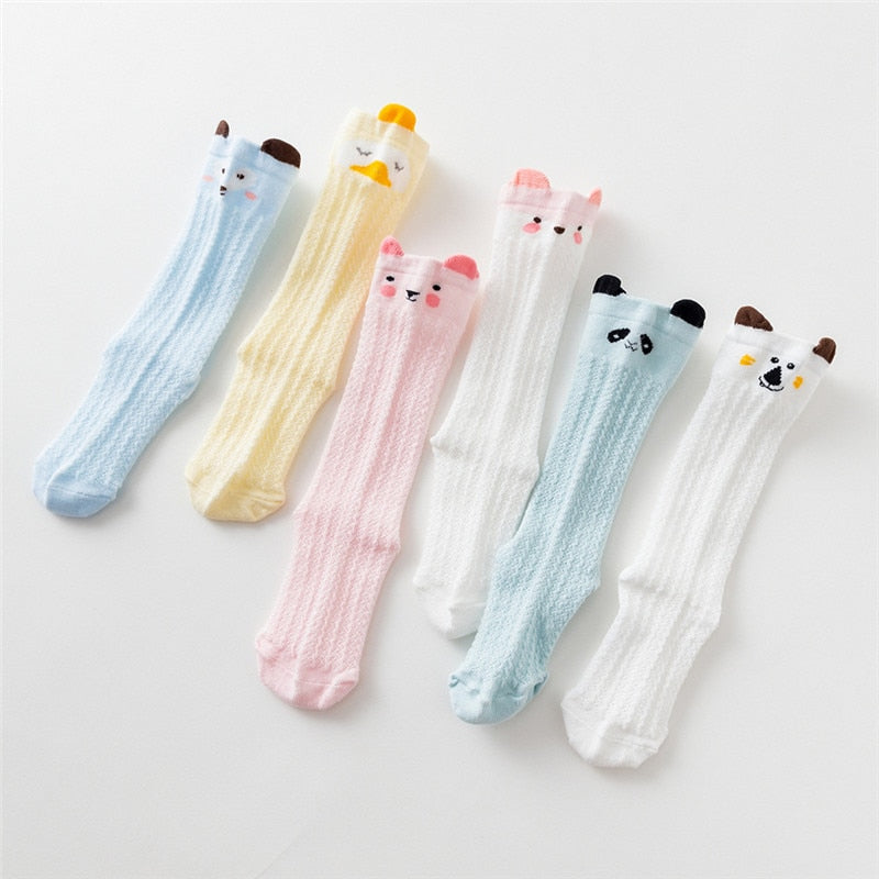 Infant Knee High Cartoon Socks